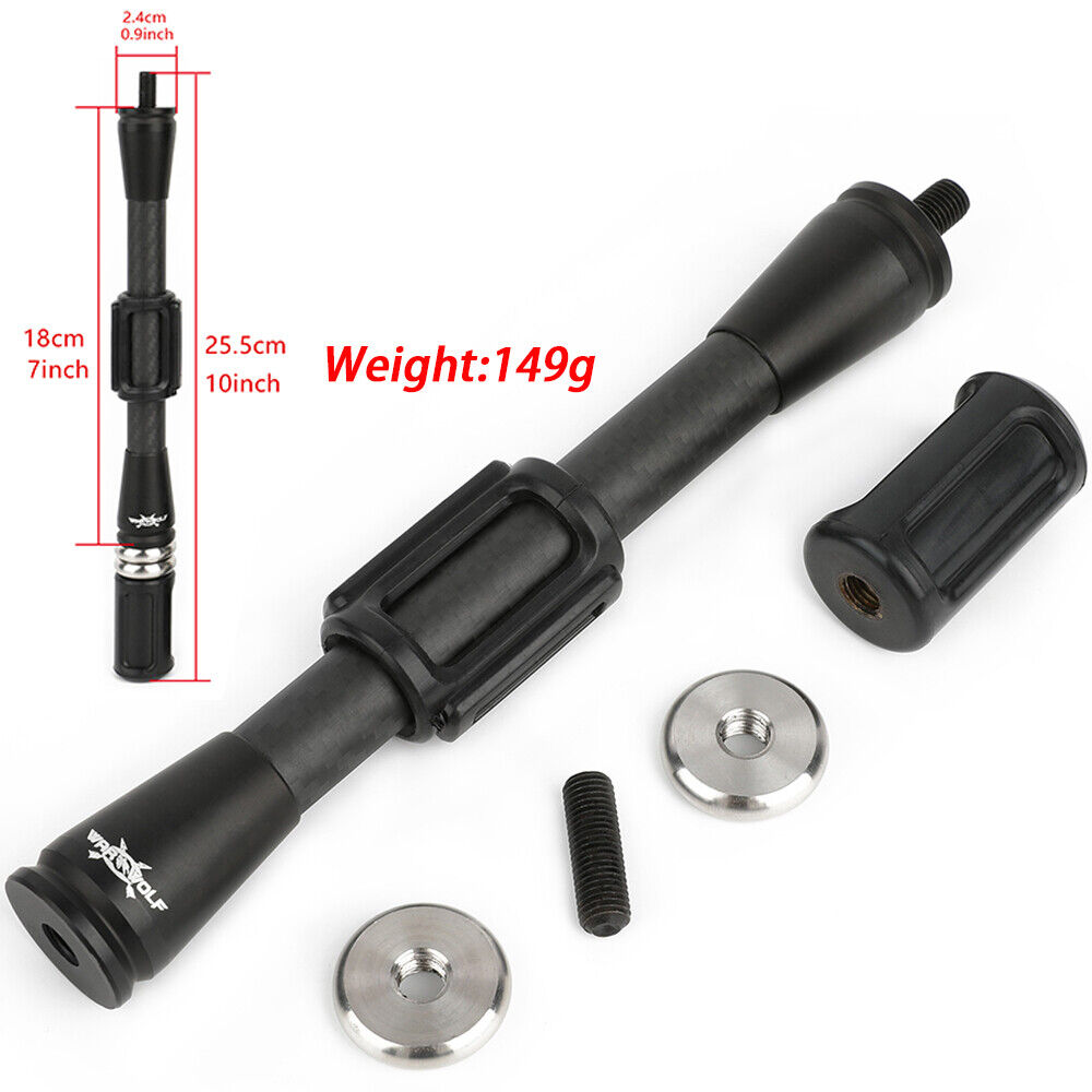 3K Carbon Balance Bar Rod 7" 9" 11" 12" 15" Stabilizer Archery Compound Bow